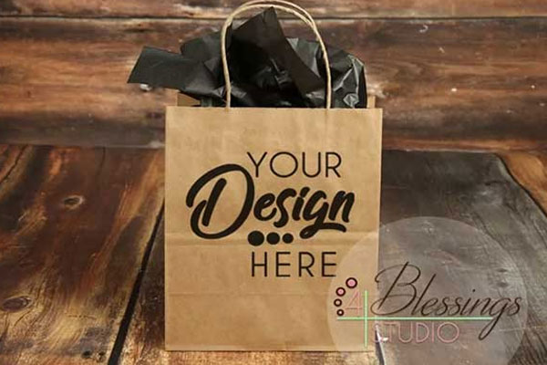 27+ Creative Gift Bag PSD Mockups | Free & Premium PSD Mockup Templates